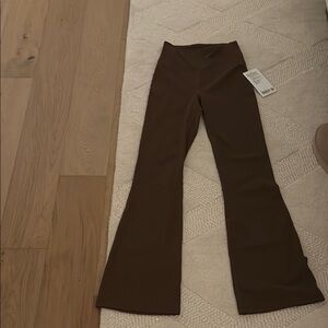Brown Flared Pants
